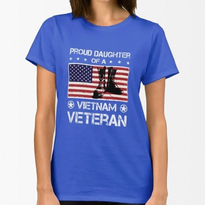 Stolze Tochter eines Vietnam-Veteranen T-Shirt