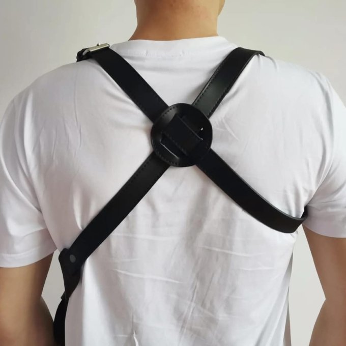 Lederschulterholster für Pistolen – Bild 3