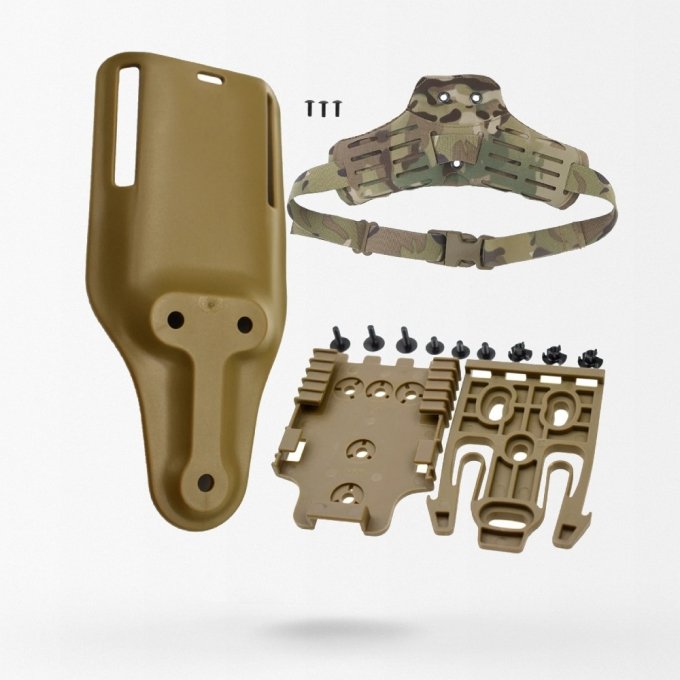Molle-Adapterset für taktische Beinholster