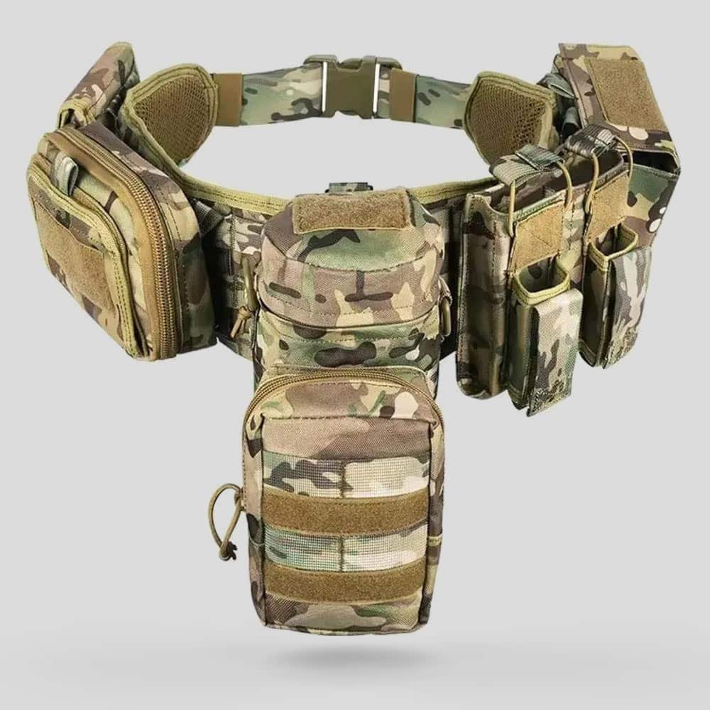 Taktischer gepolsterter Gürtel mit MOLLE-Taschen