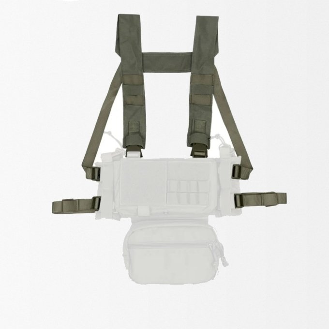 Taktischer Hüftgurt mit Schulterriemen für Chest Rig