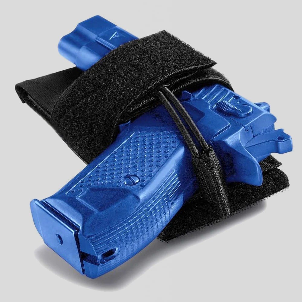 Velcro gun holster