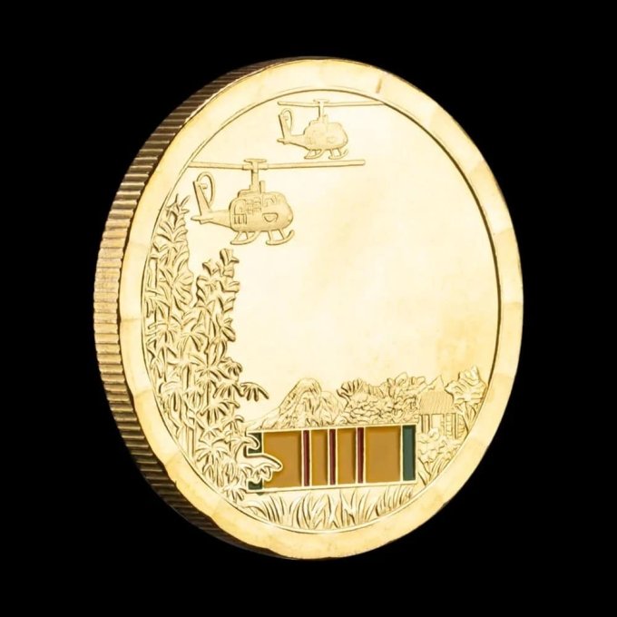 Gedenkmünze für Vietnam-Veteranen