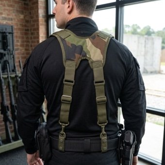 Police tactical suspenders