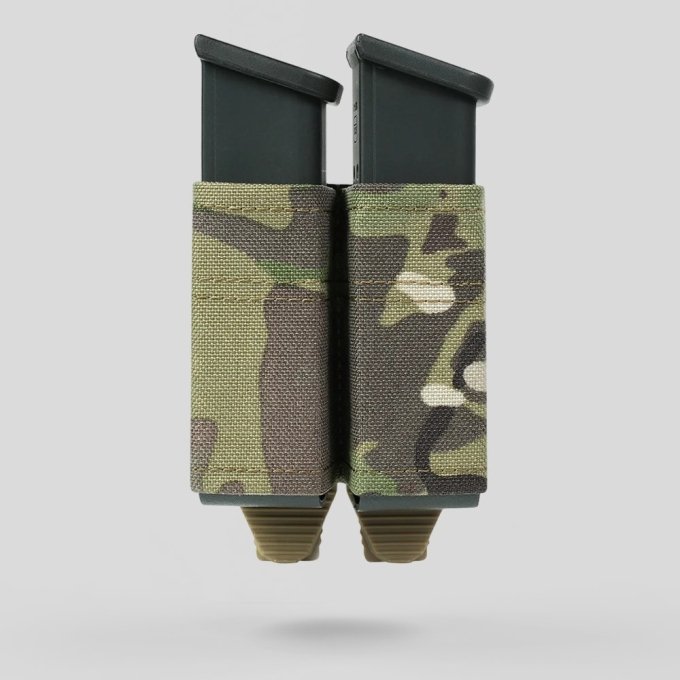 Doppeltes Magazinholster aus Nylon mit Clip