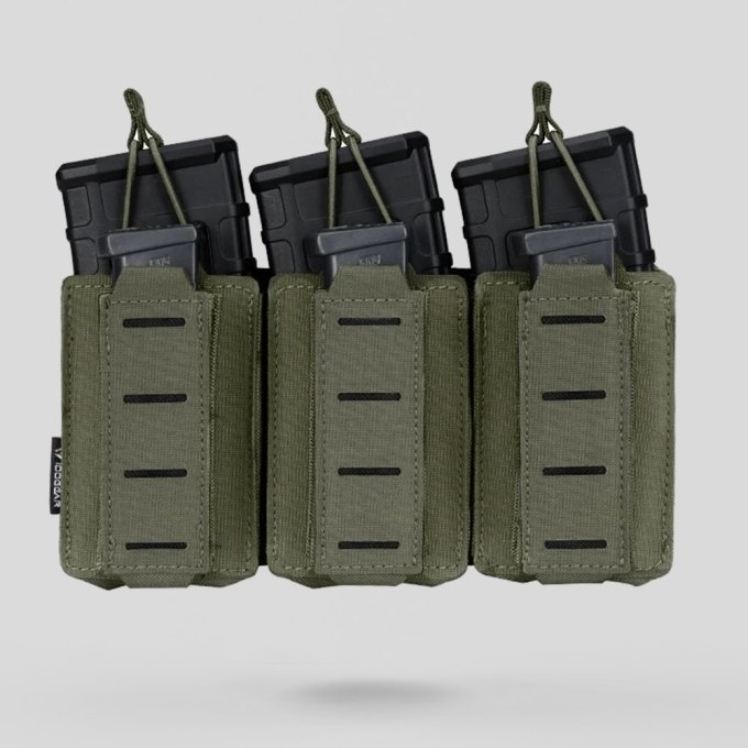 Lasergeschnittene Magazin-Taschen für 9mm und 5,56-Magazine