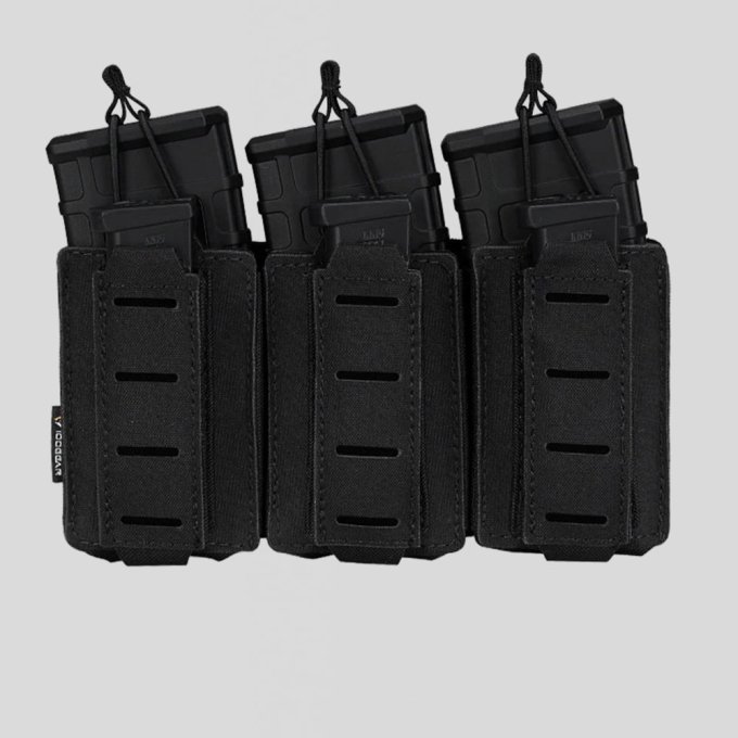 Lasergeschnittene Magazin-Taschen für 9mm und 5,56-Magazine – Bild 3