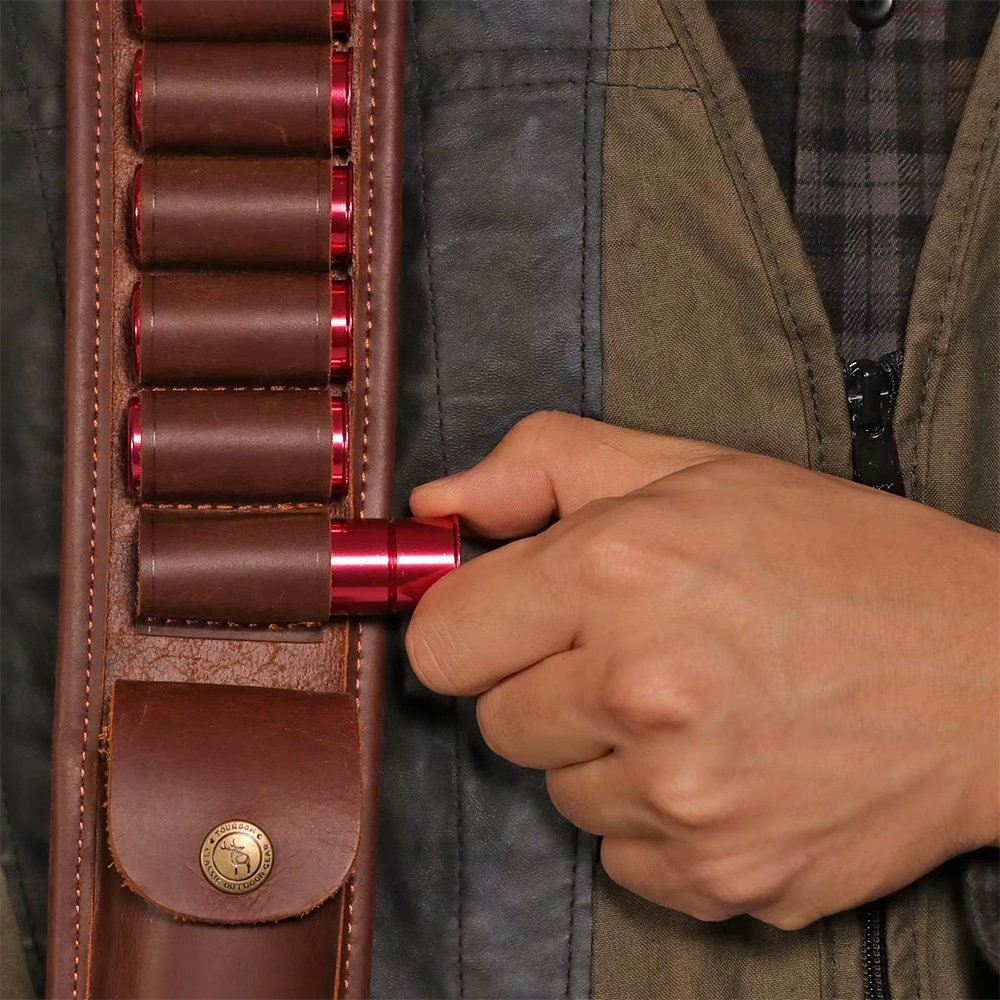 Leder-Gewehrriemen mit Munitionshalter – Bild 6