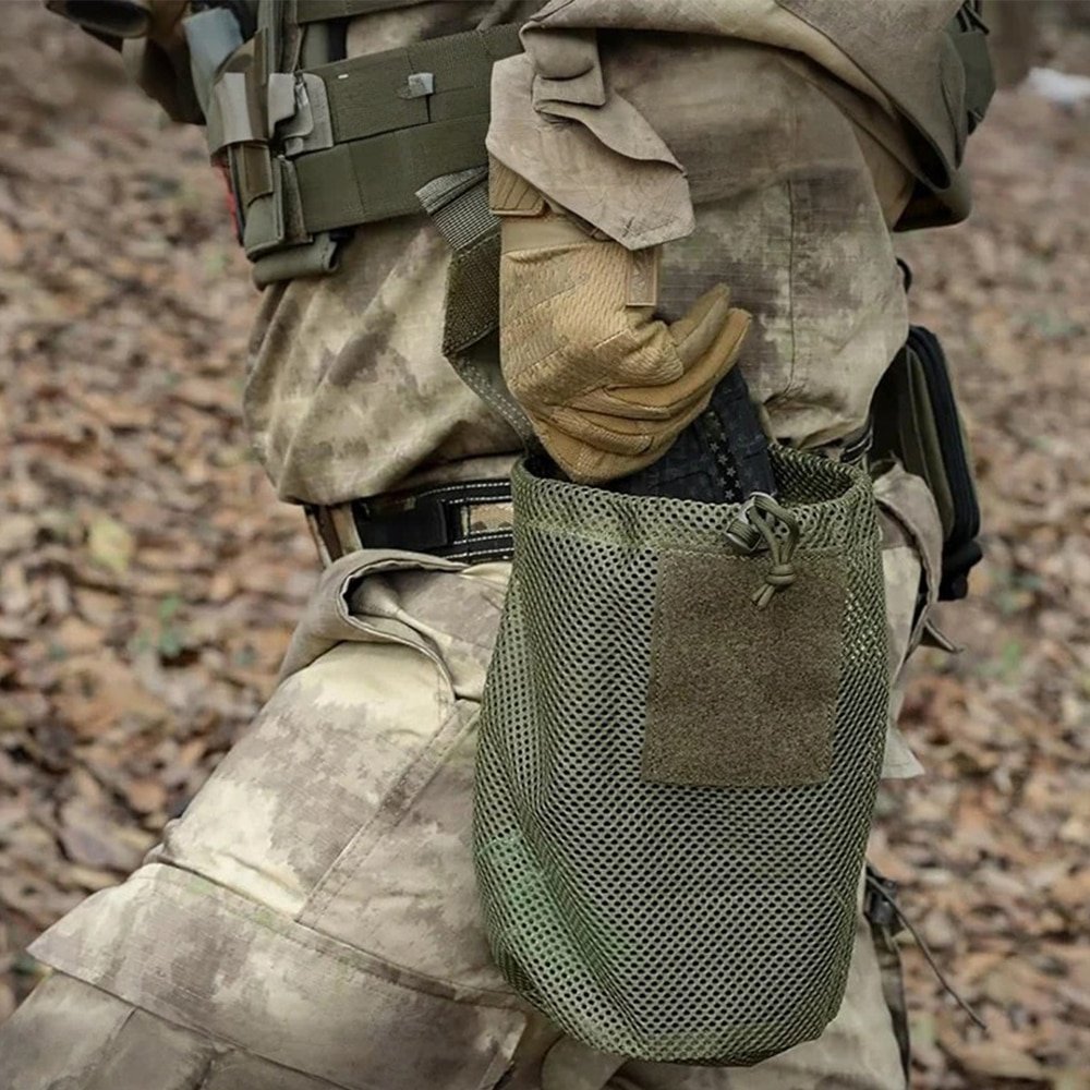 Magazin-Abwurf-Tasche aus Mesh – Bild 4