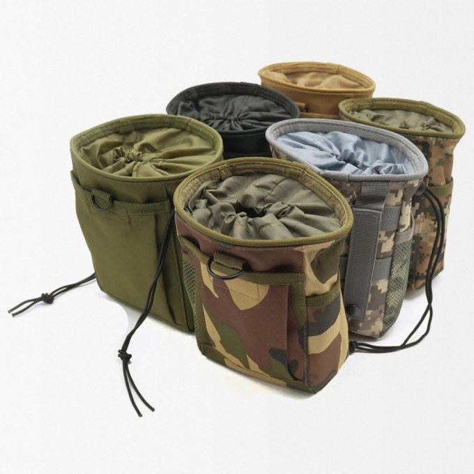 Taktischer MOLLE-Dump-Pouch mit Kordelzug – Bild 5