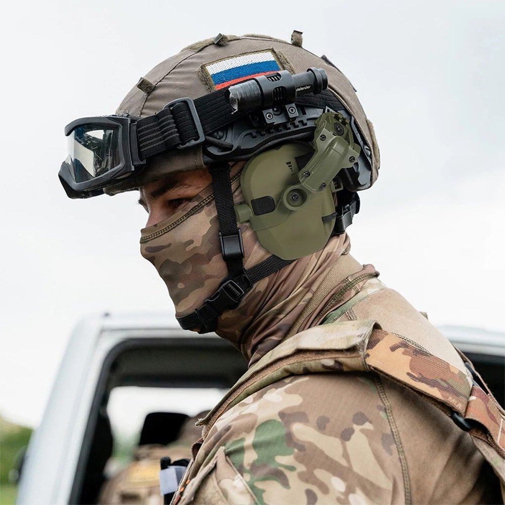 Taktischer Helm-Headset – Bild 4