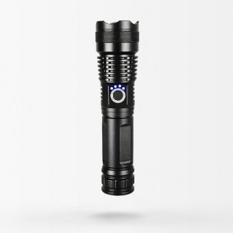 Taktische Hochleistungs-LED-Taschenlampe wiederaufladbar