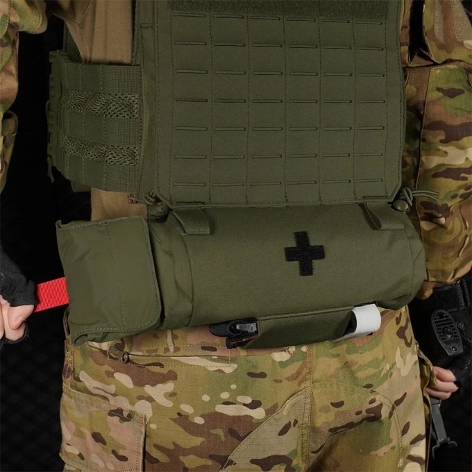 Taktische Trauma-Tasche für Plattenträger – Bild 4