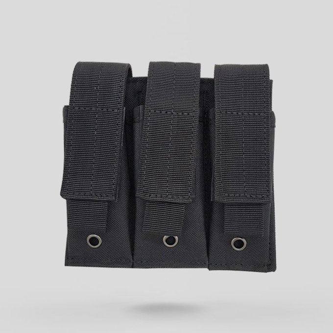 Dreifach-Magazintasche 9mm