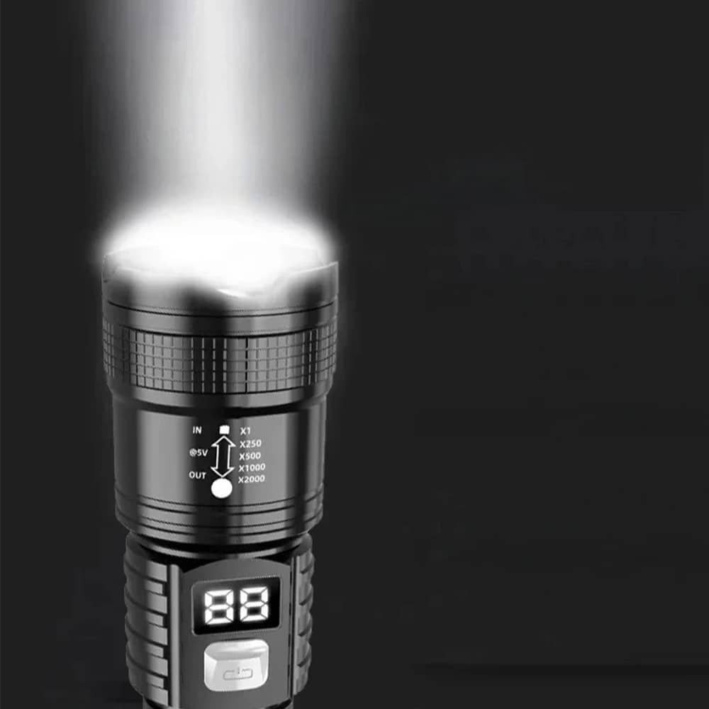 Taktische LED-Taschenlampe mit hoher Leistung – Bild 2
