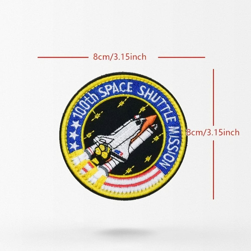 Patch zur 100. Space-Shuttle-Mission – Bild 2