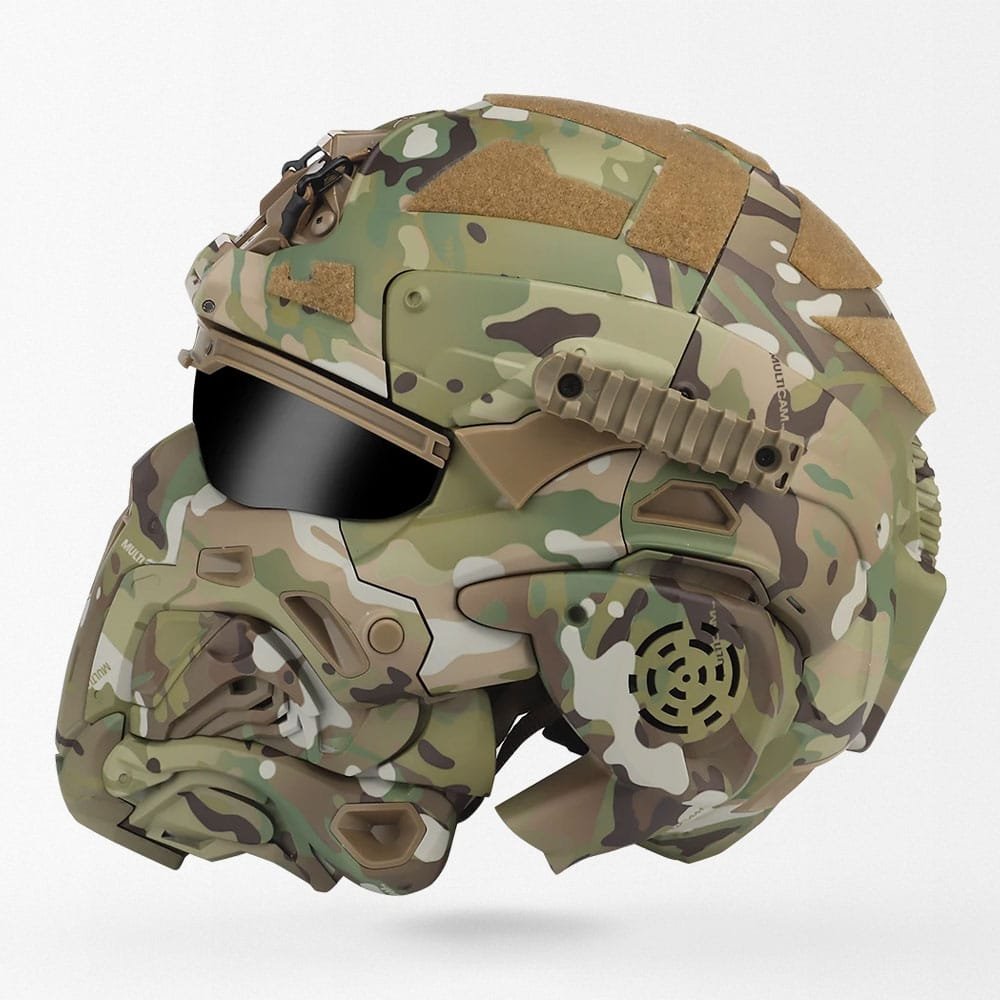 Airsoft taktischer Vollgesichtshelm – Bild 2
