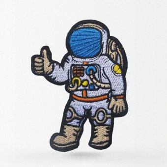 Thumbs up astronaut patch