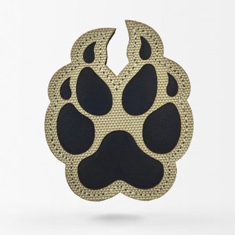 Geformter taktischer Pfoten-Patch