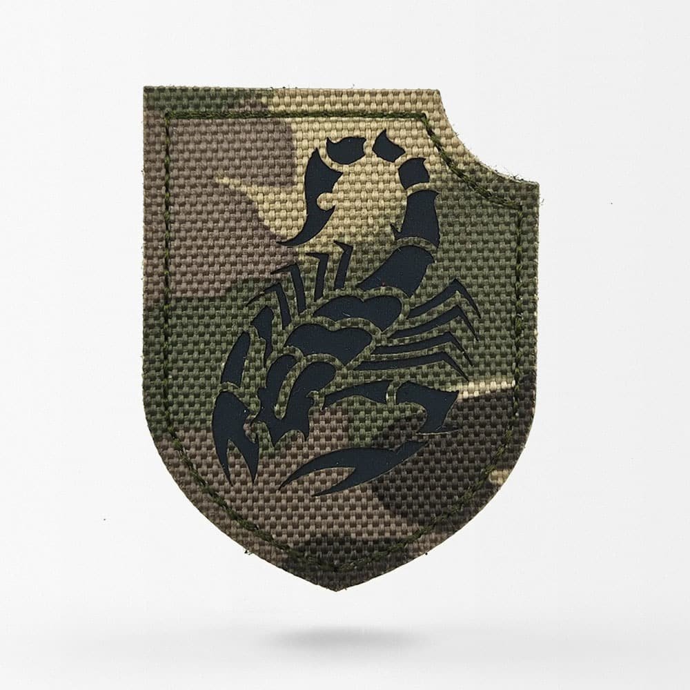 Taktischer Skorpion Camo Patch