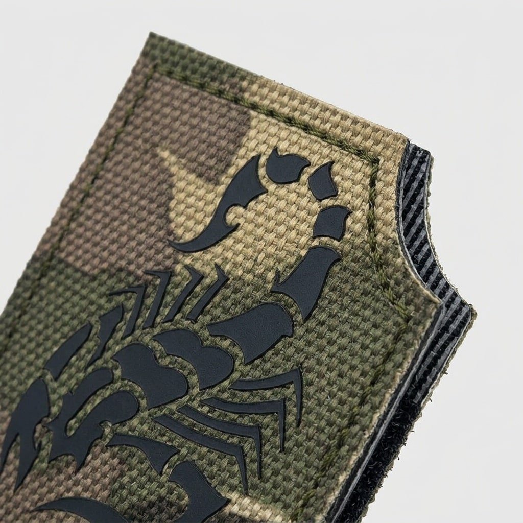 Tactical scorpion camo patch