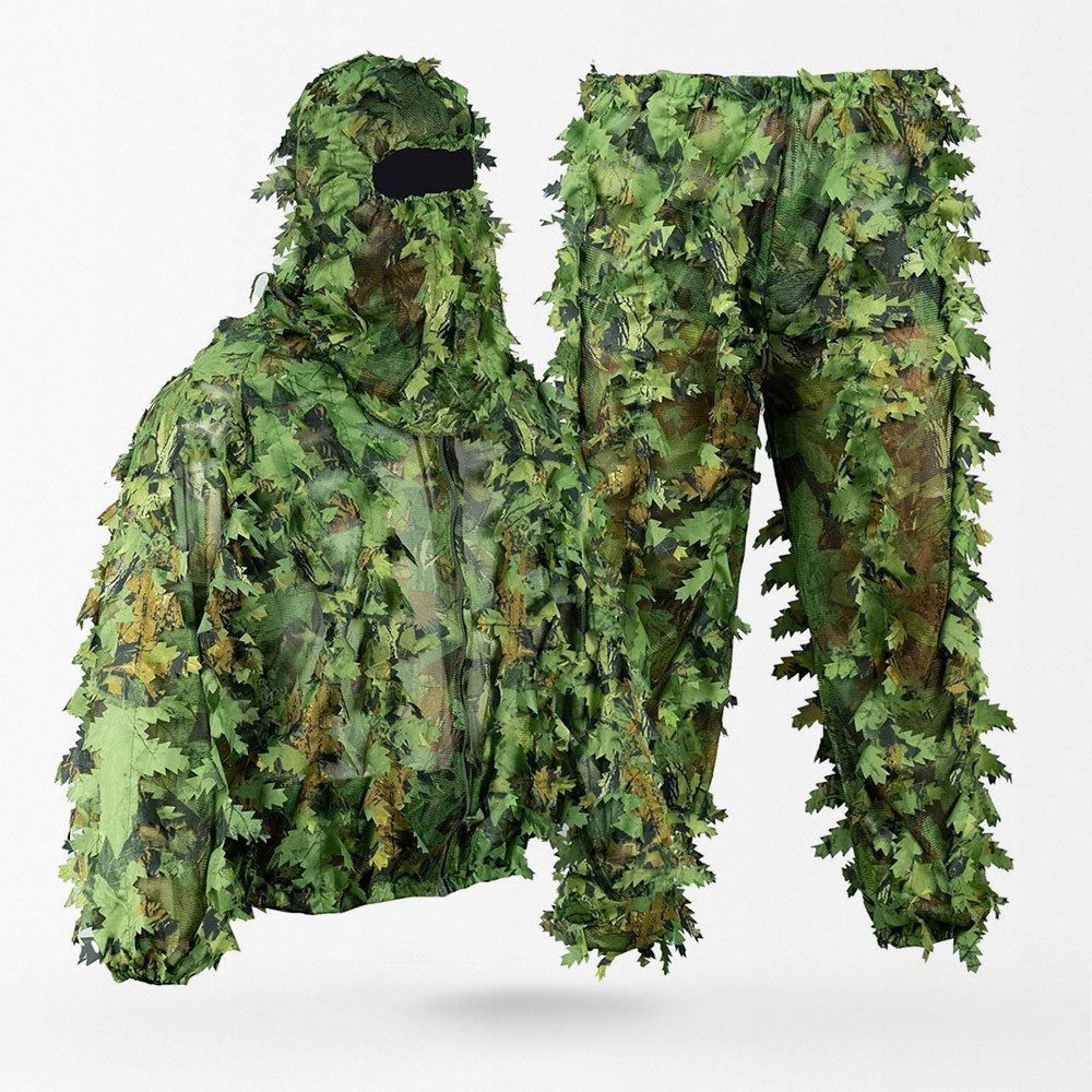 Bionic Leaves Ghillie-Anzug mit Gesichtsmaske