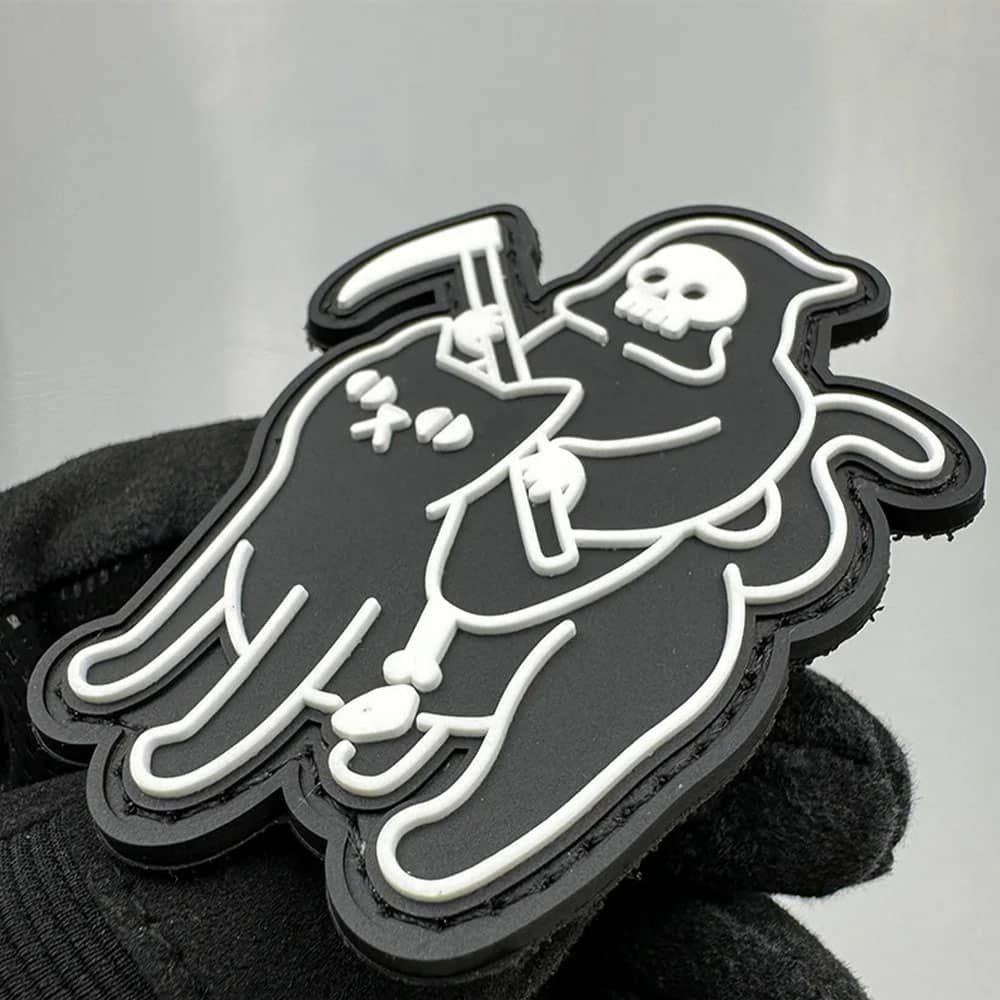 Sickle Reaper Glow PVC Patch