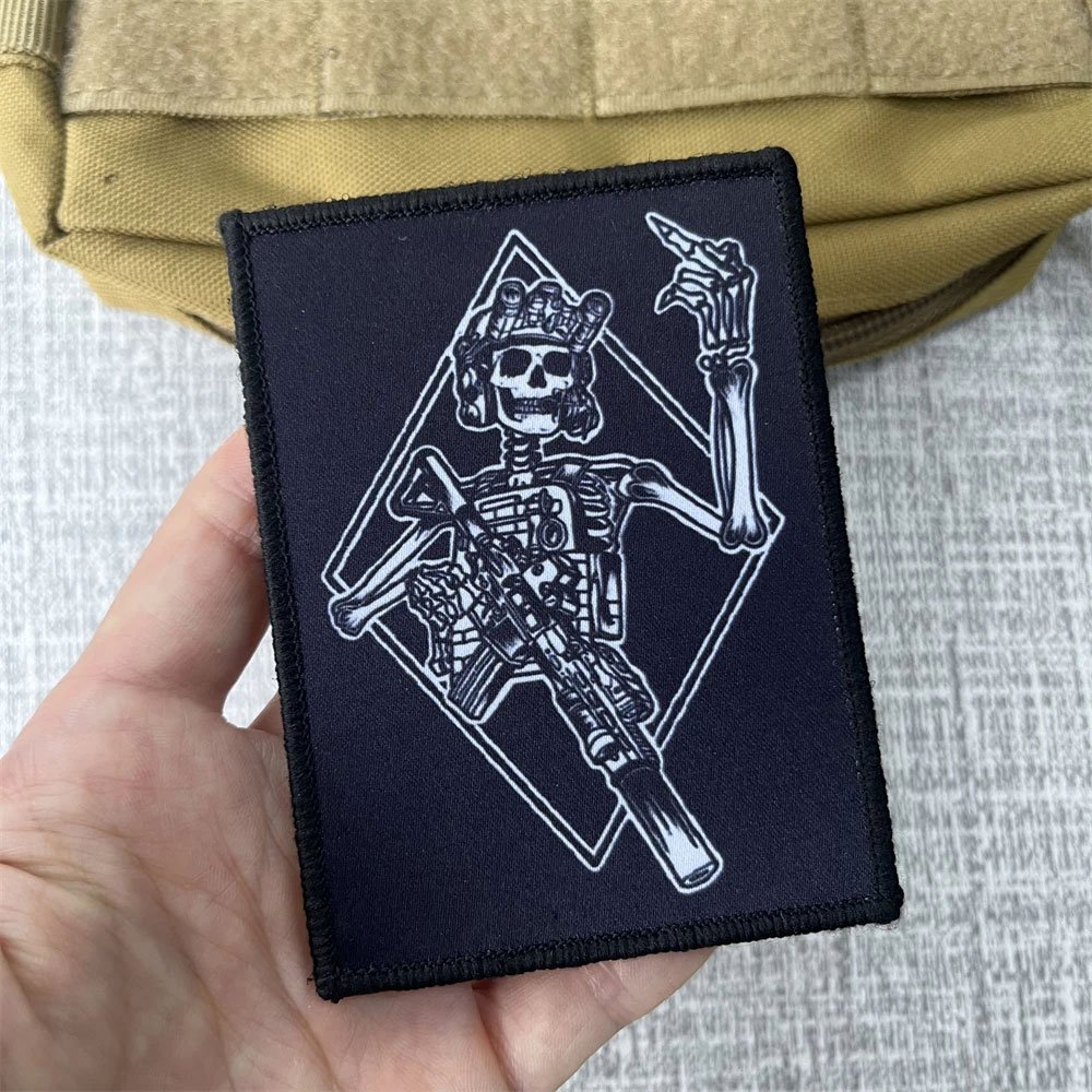 Skull Man Gun FOG Patch – Bild 2