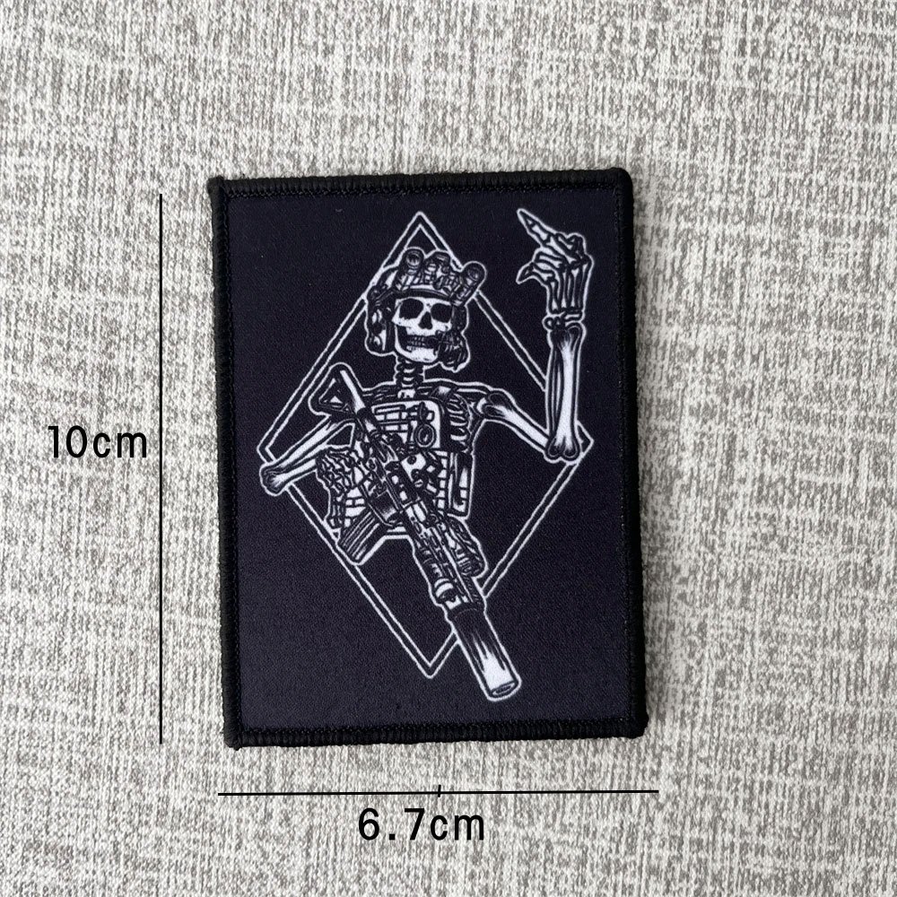 Skull Man Gun FOG Patch – Bild 3