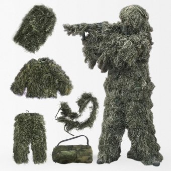 Sniper ghillie suit set