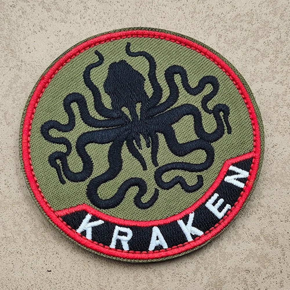 Ukrainisches Kraken Militär Morale Patch