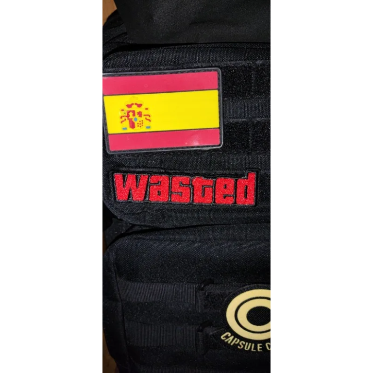 Wasted Gaming Bestickter Patch photo review