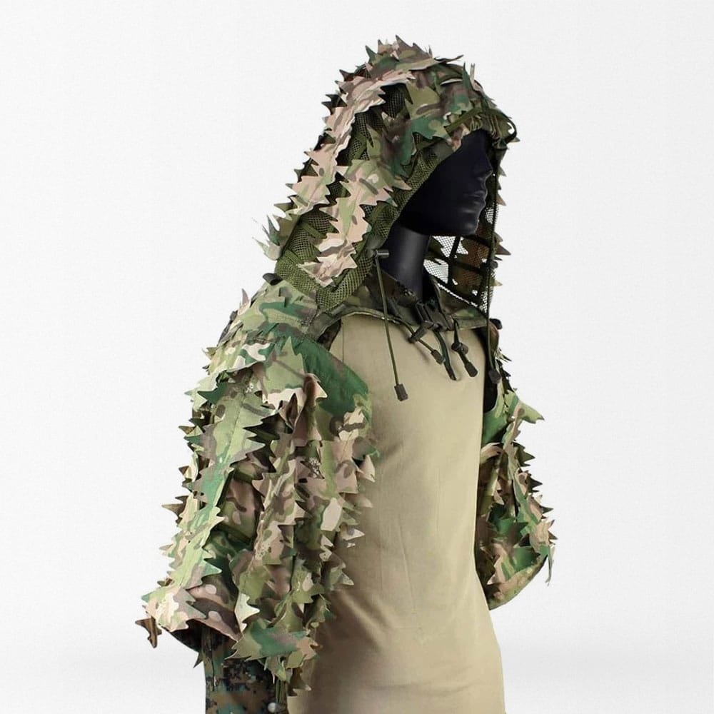 Ghillie Leaf Viper Tarnhaube – Bild 2