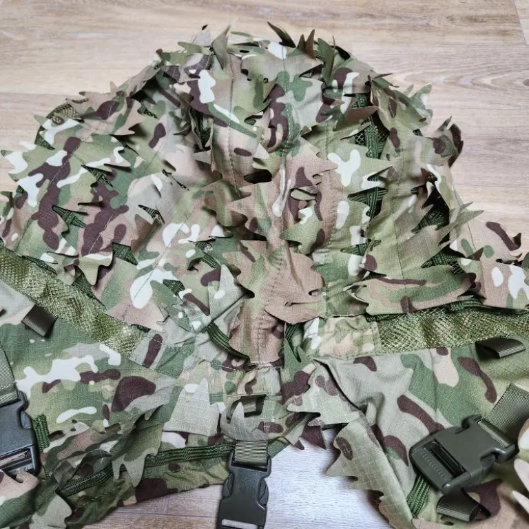 Ghillie Leaf Viper Tarnhaube photo review