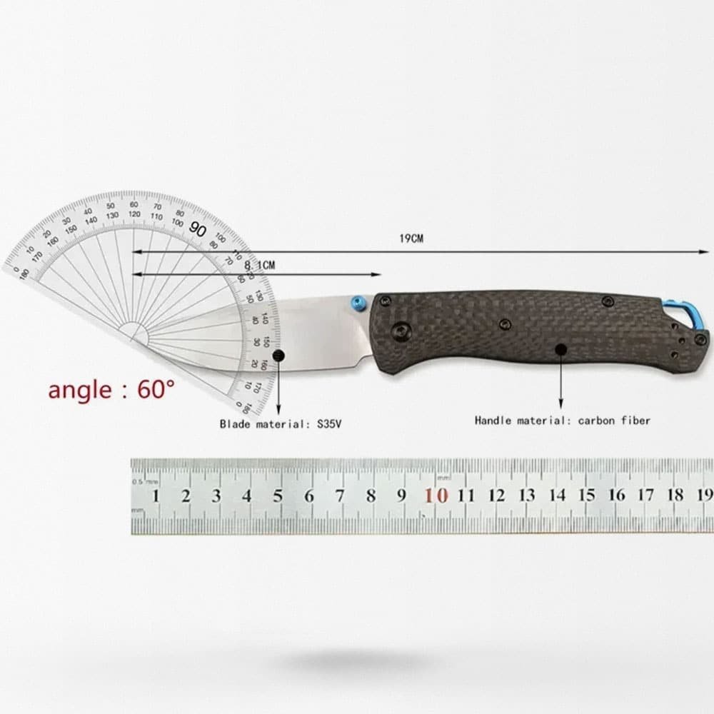 Taktisches Messer aus Karbonfaser – Bild 4