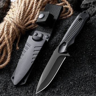 Taktisches Messer mit feststehender Klinge und Scheide