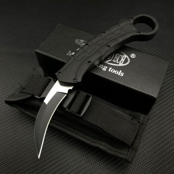 Militärisches Hawkbill-Messer mit feststehender Klinge