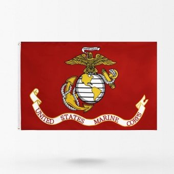 Militär Marine Corps Flagge
