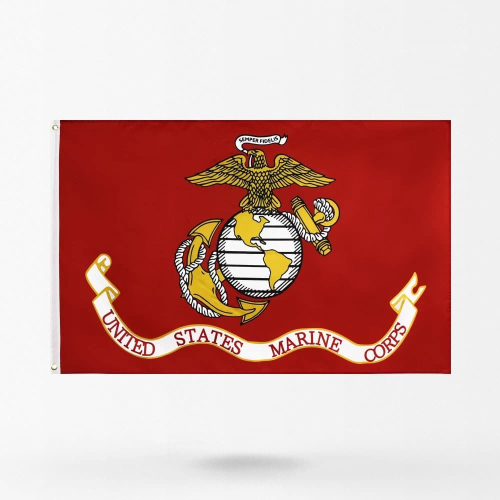 Militär Marine Corps Flagge