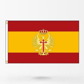 Spanische Militärflagge