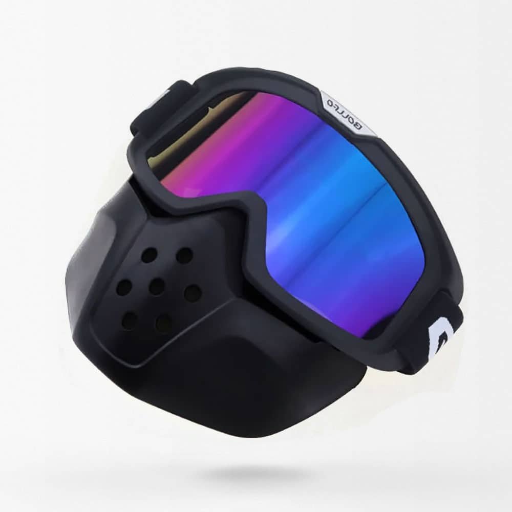 Airsoft-Maske mit taktischer Schutzbrille – Bild 2