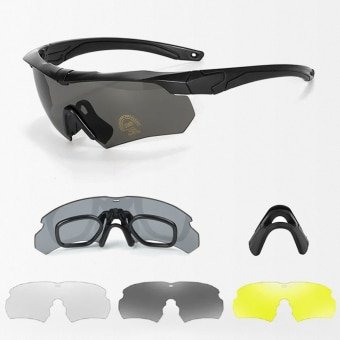 Militärische Schießbrille
