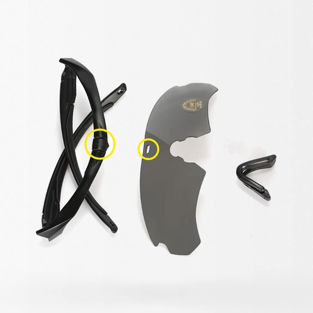 Militärische Schießbrille – Bild 3