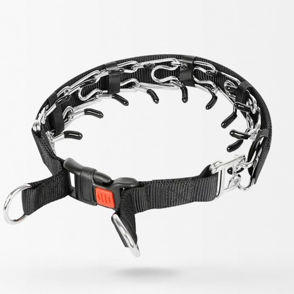 Taktisches Hundehalsband mit Stacheln