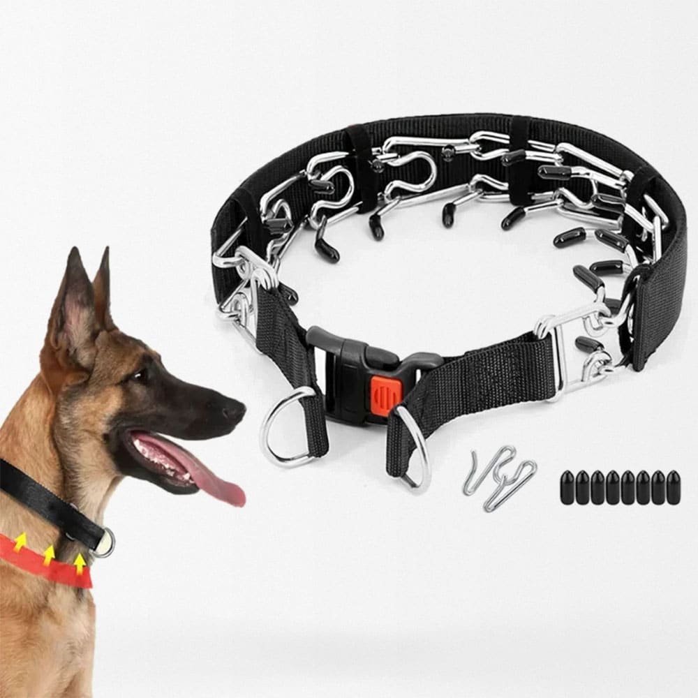 Taktisches Hundehalsband mit Stacheln – Bild 2