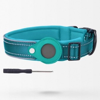Taktisches Hundehalsband mit AirTag-Halterung