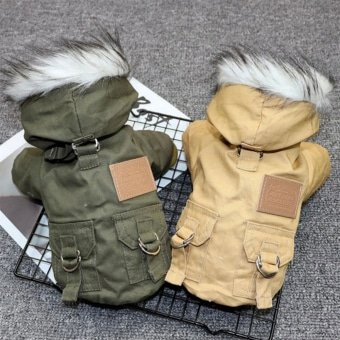 Taktische Hundejacke mit Kapuze