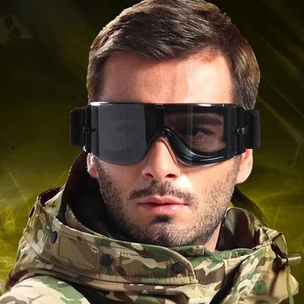 Taktische Schutzbrille Airsoft – Bild 4