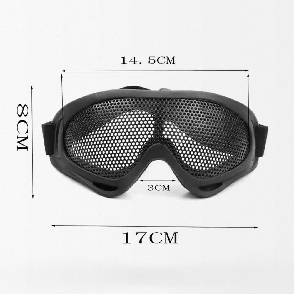 Taktische Metallgitter-Schutzbrille – Bild 4