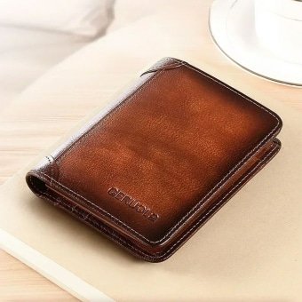 Taktische Dreifach-Lederbrieftasche